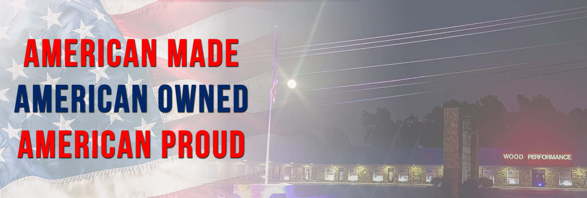 Proud to be American Made